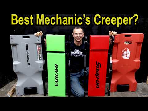 Best Mechanic’s Creeper? $34 vs $333 Snap On!
