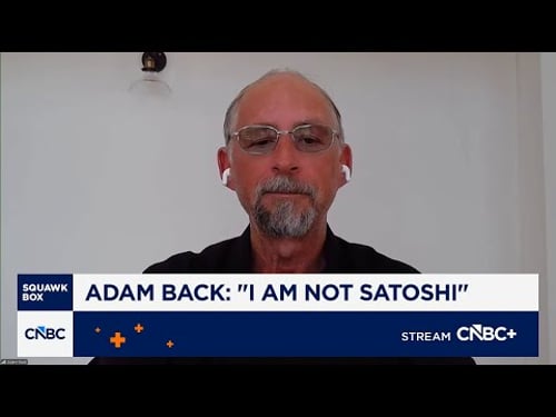 'I am not Satoshi,' says Adam Back on bitcoin creator theory