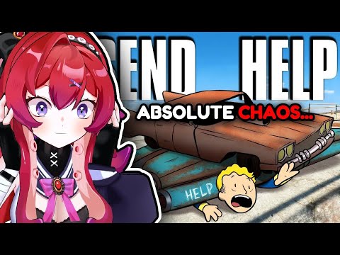 This Fallout Mod is ABSOLUTE CHAOS...! | Fallout 4, But EVERYTHING is a Car Reggie React