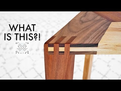 Building a Table with Crazy Joinery