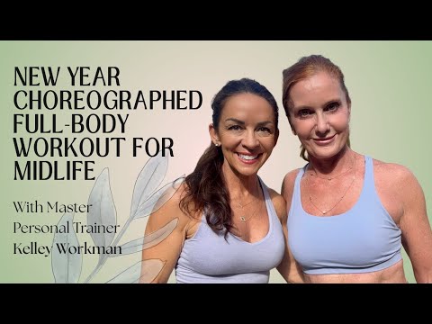 New Year Choreographed Full-Body Workout for Midlife | No Equipment | Empowering Midlife Wellness