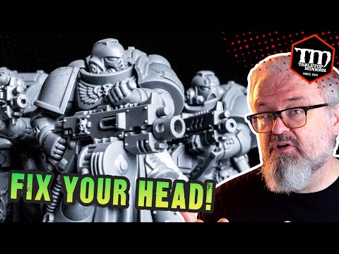 Can't Get Your Minis Painted? FIX YOUR HEAD
