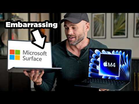 M4 Macbook Air Vs Microsoft Surface Laptop Is Embarrassing