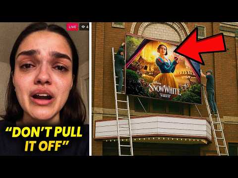Rachel Zegler IN TEARS as 1,210 Venues Stopped Screening Her Woke Snow White Remake