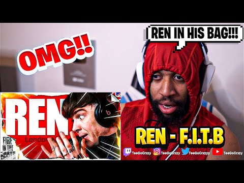 UK WHAT UP🇬🇧!!! SPIDER-REN!!! REN - Fire in the Booth 🇬🇧 (REACTION)