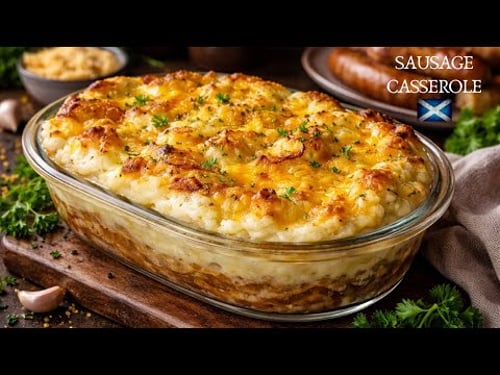 Sausage & Mash Pie | Easy Bangers 'n' Mash Midweek Dinner Recipe