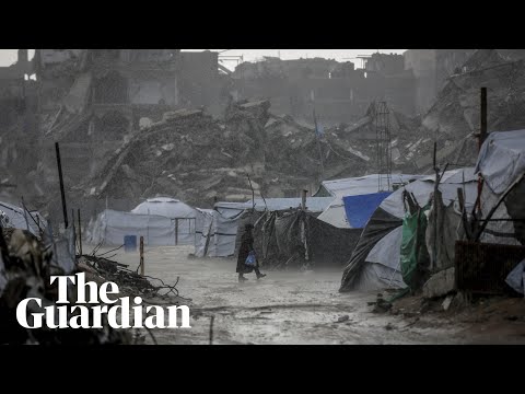 Gaza hit by devastating rainstorm: 'We're in a state nobody can imagine'