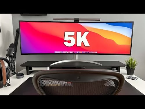 NEW LG 5K 49-inch SUPER UltraWide 144hz IPS Monitor 49WQ95C-W Review | PERFECT Productivity Monitor