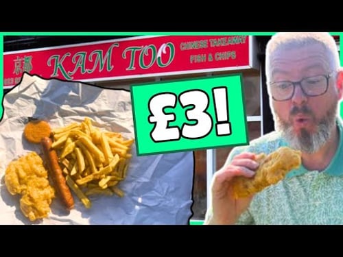 The UK's CHEAPEST FISH AND CHIPS? But Do You Get What You Pay For?