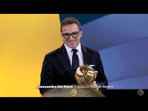 🏆 ALESSANDRO DEL PIERO 🇮🇹 | SPECIAL CAREER AWARD! ✨