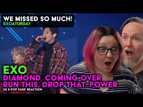 EXO β Diamond + Coming Over + Run This + Drop That + Power β UK K-Pop Fans Reaction