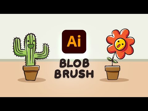 How to Use the Blob Brush Tool in Illustrator
