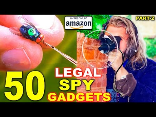50 Legal Spy Gadgets on Amazon You Won’t Believe Exist {Part-2}