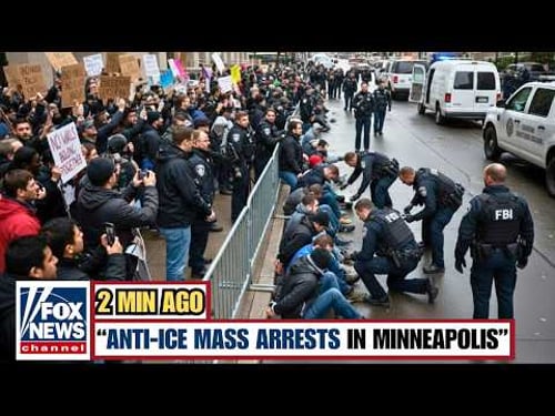 50+ Arrested at Anti ICE Protest in Minneapolis — Bigger Strategy at Play?