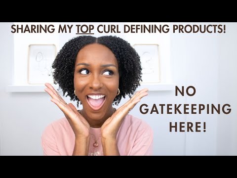 MY TOP 5 FAVORITE CURL DEFINING PRODUCTS | Type 4 Natural Coily Hair