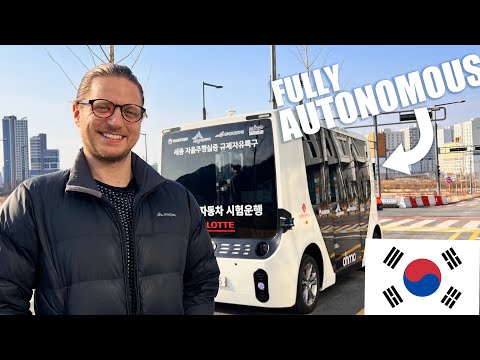 I Rode a Fully Autonomous Shuttle in South Korea!