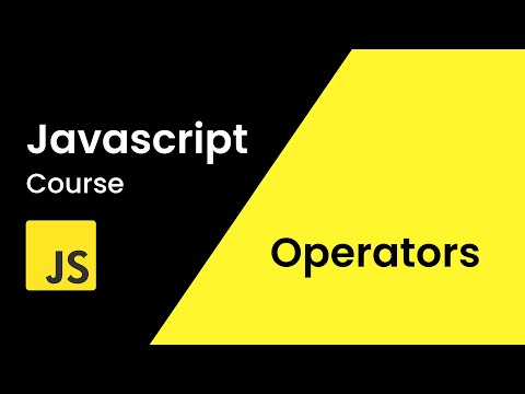 Operators In JavaScript | JavaScript Tutorial For Beginners