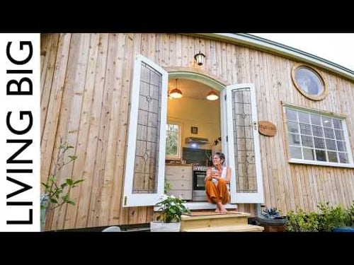 An Exquisitely Unusual Tiny Home Built With Nature’s Geometry