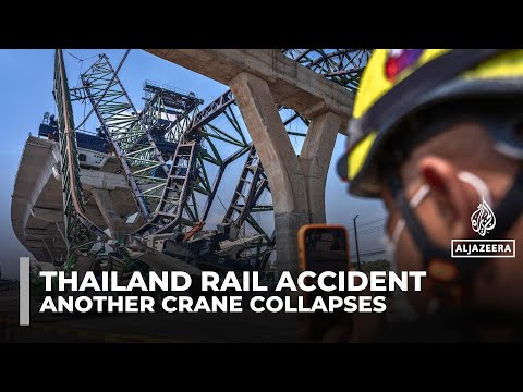 Another crane collapses in Thailand, killing two, after 32 die previous day