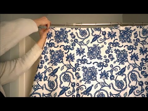 The GENIUS new shower curtain idea people are using in their living room!