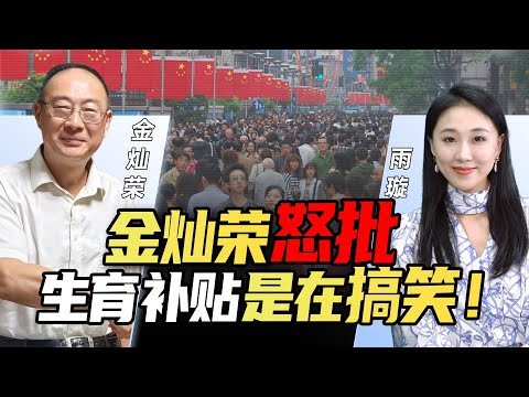 金灿荣怒批中国生育补贴!中国面临严峻人口危机 事关民族生存!@新西兰33中文台