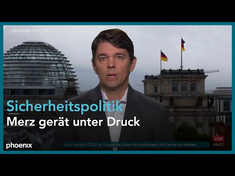 phoenix nachgefragt mit Nicolas Richter zur Sicherheitspolitik am 06.10.25
