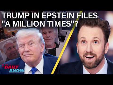 Trump in Epstein Files "a Million Times" & Lutnick Admits Lunch with Epstein | The Daily Show