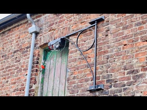 Building a Hoist for the Abandoned Coach House