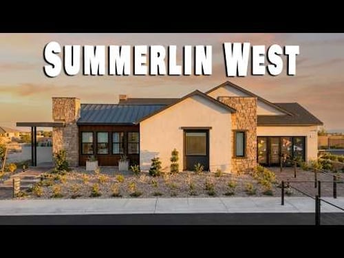 Inside a $1.6M Modern Las Vegas Dream Home | Rare Courtyard Model Tour!