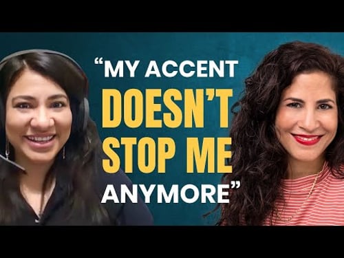 They bullied her in school about her accent…😭 but now she LOVES everything about her English