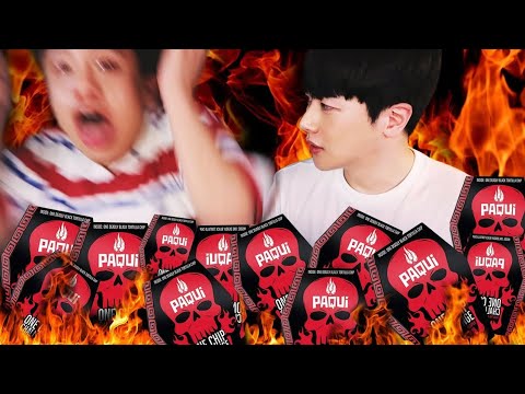 ENG) My Friend's One Chip Challenge🔥 He said, "What's so hard about this challenge? Piece of cake!"