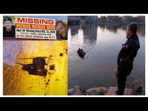 Missing Person 28 year old Patrick Reum Searching Rock River Day 1