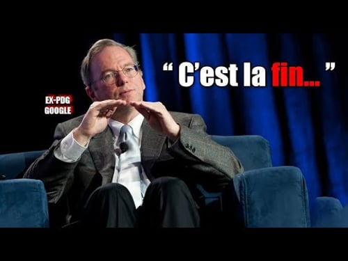 L'interview CHOC de l'ex-PDG de Google : 'Il va falloir débrancher l'IA ...'