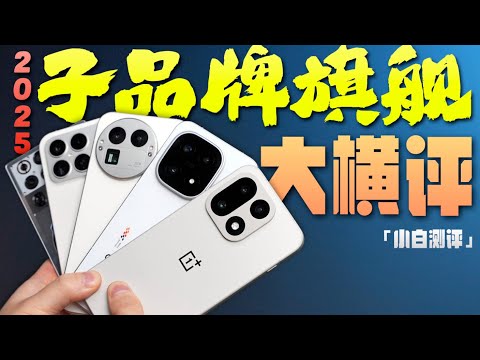 「小白」iQOO/一加/红米/真我/红魔 2025子品牌旗舰大横评!