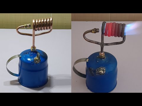 Making a furnace lamp (kerosene) Making a welding torch