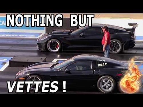 The Day Corvettes Took Over My Local Dragstrip! (A Great Day to Spectate!)