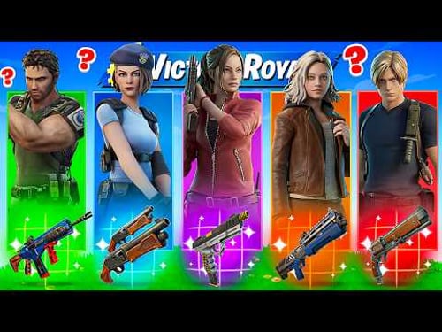 The *RANDOM* RESIDENT EVIL Challenge in Fortnite!
