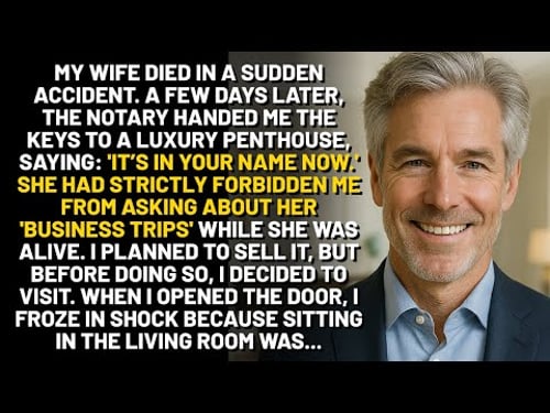 My Wife Died In A Car Accident. I Found The Keys To Her Secret Penthouse. When I Opened The Door…