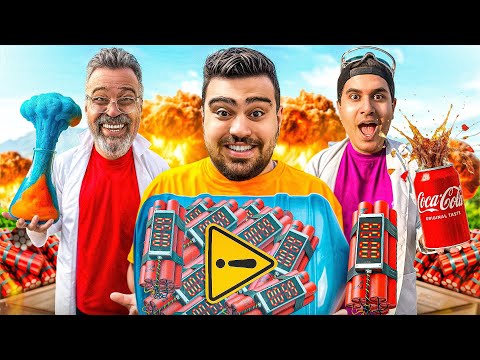 خطرناک ترین آزمایش های دنیا با @Milad1st1 🔥