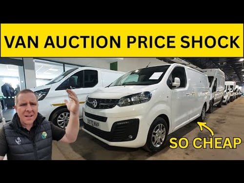 SHOCKED AT HOW CHEAP VAN PRICES ARE AT THIS AUCTION