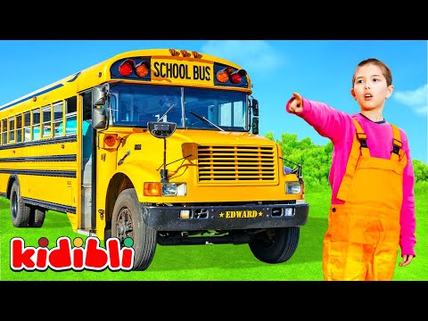 Diversión con Juguetes de Autobús 🚌 Vídeo Educativo para Niños | Kidibli