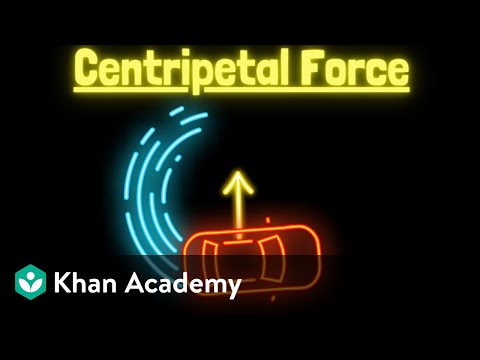 Centripetal force | Physics | Khan Academy