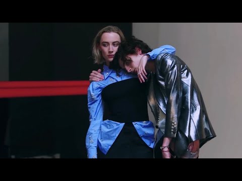 timothée chalamet and saoirse ronan being best friends for 8 minutes