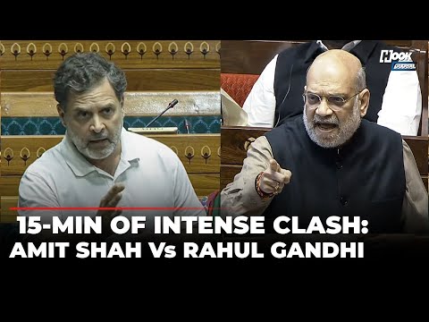 Heated Exchange: Amit Shah Vs Rahul Gandhi Clash Rocks Parliament During Electoral Reforms Debate