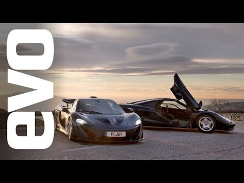 McLaren P1 vs McLaren F1 | evo REVIEW