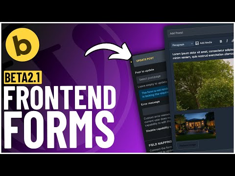 Say Goodbye to Form Plugins: Bricks 2.1 Front-End Forms Are Here!