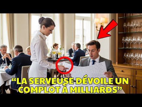 La serveuse corrige l’« erreur » du milliardaire et, peu après, se retrouve dans son bureau.