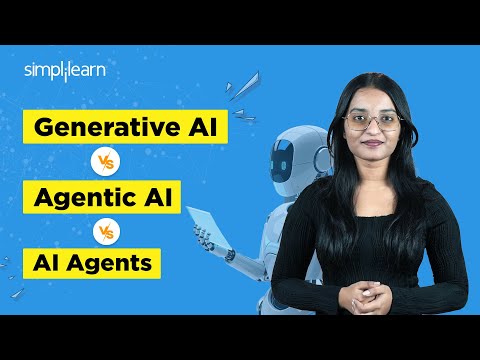 Generative AI Vs Agentic AI Vs AI Agents | Difference Between Agentic AI, Generative AI & AI Agents
