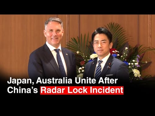 Koizumi Slams China After Radar Lock, Australia Backs Japan’s Warning