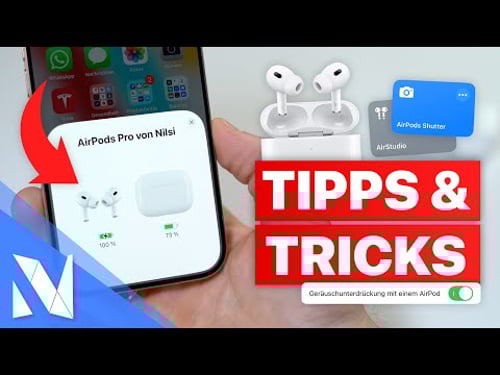 AirPods (Pro) Tipps & Tricks (2025) - Hole mehr aus deinen AirPods heraus! | Nils-Hendrik Welk